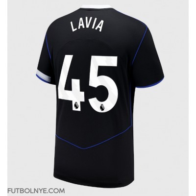 Camiseta Chelsea Romeo Lavia #45 Tercera Equipación 2025-26 manga corta Camiseta Chelsea Romeo Lavia #45 Tercera Equipación 2025-26 manga corta